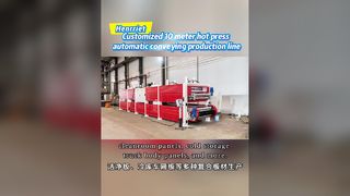 10-Meter Hot Press Automatic Conveyor Line
