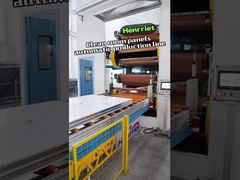 Cleanroom board hot pressing automation production line