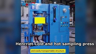 Henrriet Hot & Cold Integrated Sample Testing Press.