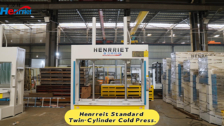 Henrreit dual cylinder cold press machine