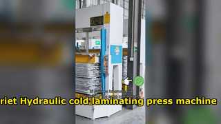 Henrriet produces aluminum honeycomb panel cold press machine