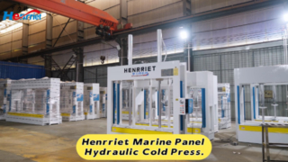 Henrriet Ship Plate Hydraulic Cold Press machine